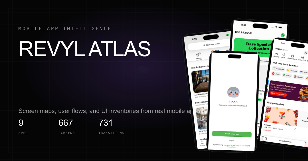 Runtime App Maps and Mobile Source of Truth | Revyl Atlas
